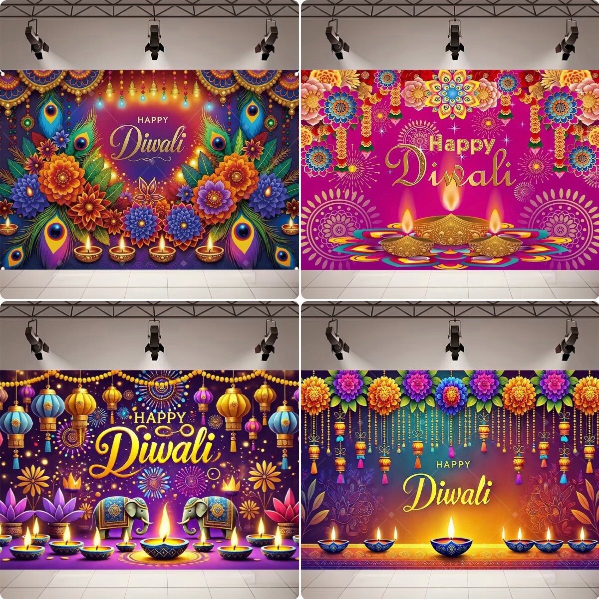 Home Decor Indonesia - Decorazioni per Festa di Diwali, Sfondo