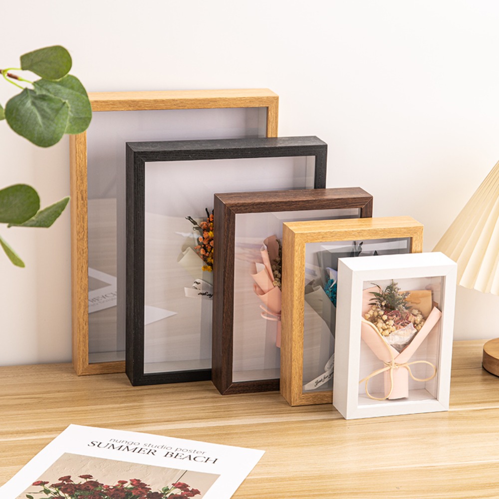 Bamboo Photo Frame - Cornice Rettangolare Durevole Multiformato in Legno