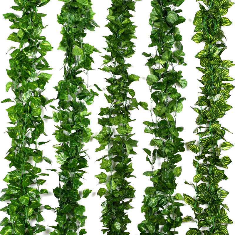 Rattan Plant Basket - 230 centimetri Vivid Piante Artificiali Creeper