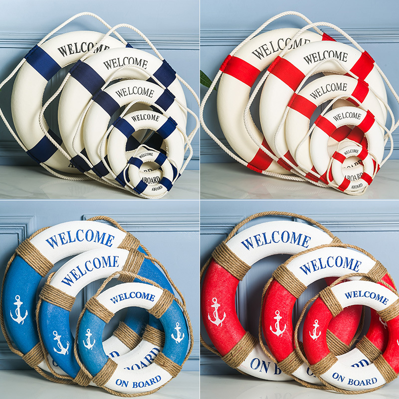 Home Decor Za - Salvagente nautico boa benvenuto a bordo