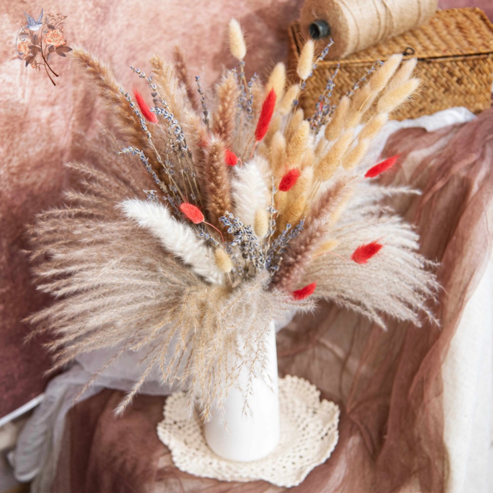 Bouquet di Fiori Secchi Natura - Pampas Grass Decor recensione e prezzo