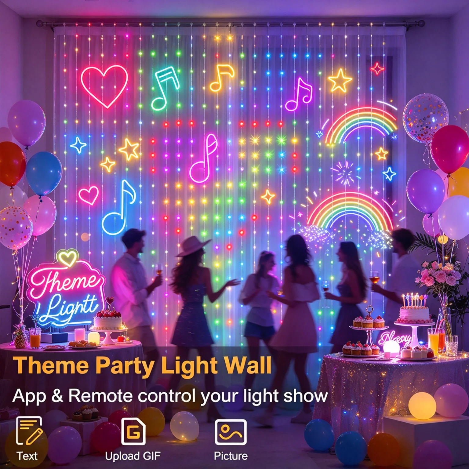 Luci a stringa a LED intellige - Home Decor Free App recensione e prezzo