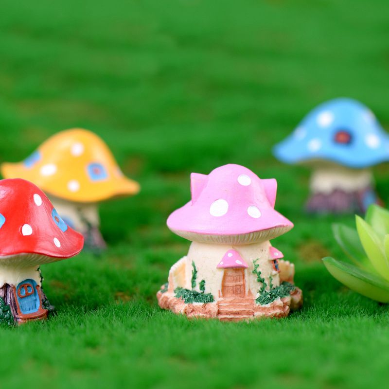 1PC Kawaii Garden Mini Fungo H - Home Decor Za recensione e prezzo