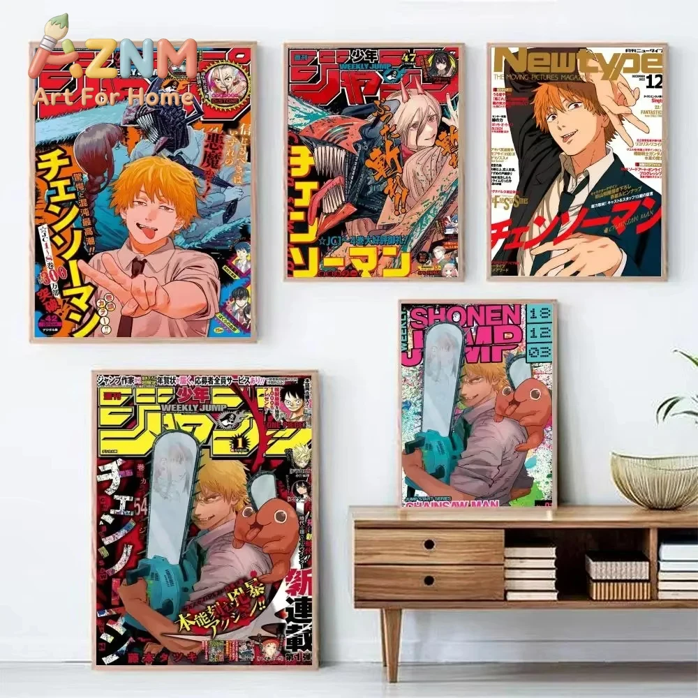 AZNM Chainsaw Man, quadri su t - Home Decor Magazine recensione e prezzo