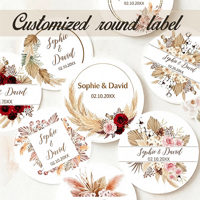 Adesivi Personalizzati Boho pe - Pampas Grass Decor recensione e prezzo